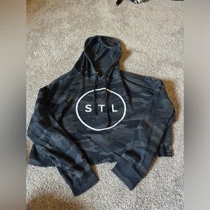 Arch apparel cropped stl hoodie